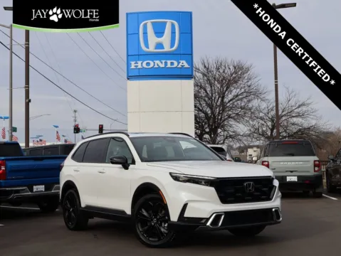 White 2026 Honda CR-V Hybrid Sport Touring for sale in Kansas City, MO