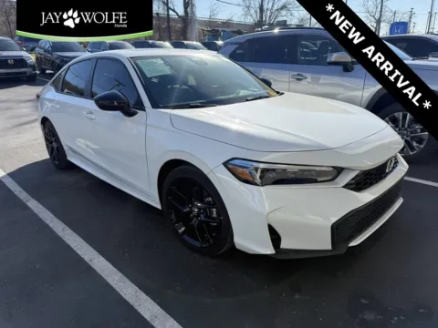 White 2025 Honda Civic Sedan Hybrid Sport for sale in Kansas City, MO