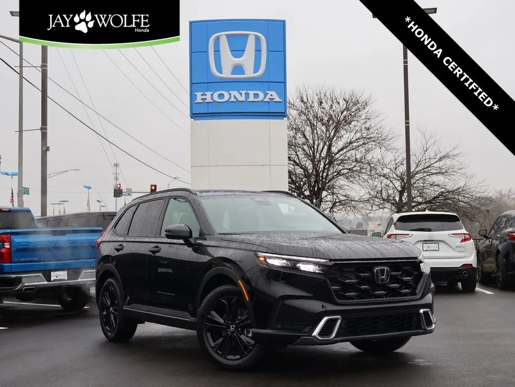 Black 2026 Honda CR-V Hybrid Sport Touring for sale in Kansas City, MO