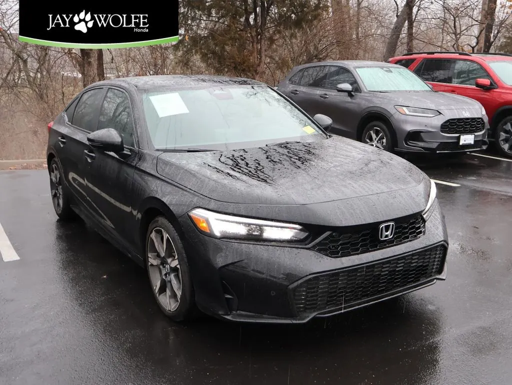 Black 2025 Honda Civic Sedan Hybrid Sport for sale in Kansas City, MO