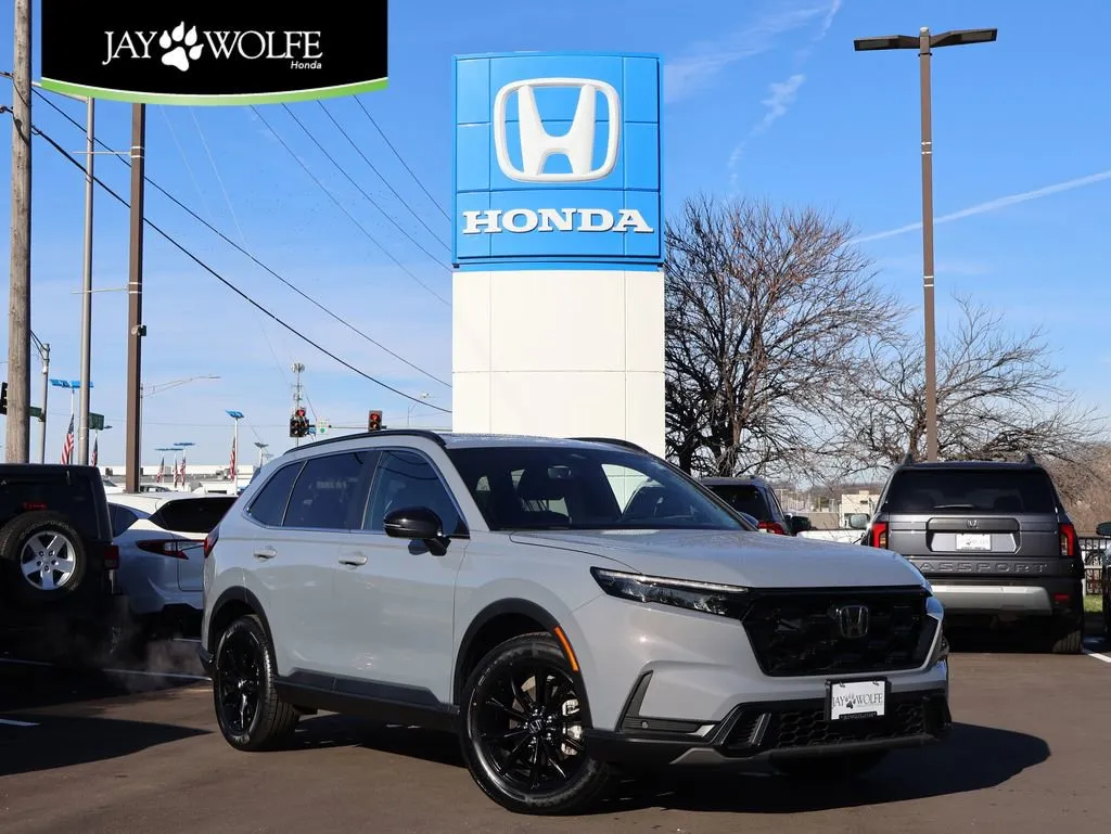Gray 2025 Honda CR-V Hybrid Sport-L for sale in Kansas City, MO
