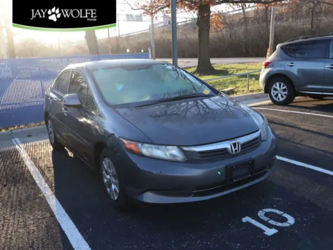 Gray 2012 Honda Civic Sdn LX for sale in Kansas City, MO