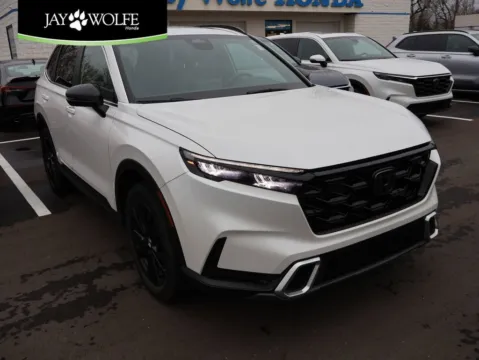 White 2023 Honda CR-V Hybrid Sport Touring for sale in Kansas City, MO