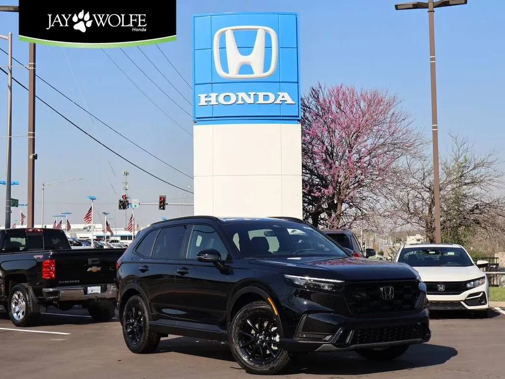 Black 2026 Honda CR-V Hybrid Sport-L for sale in Kansas City, MO