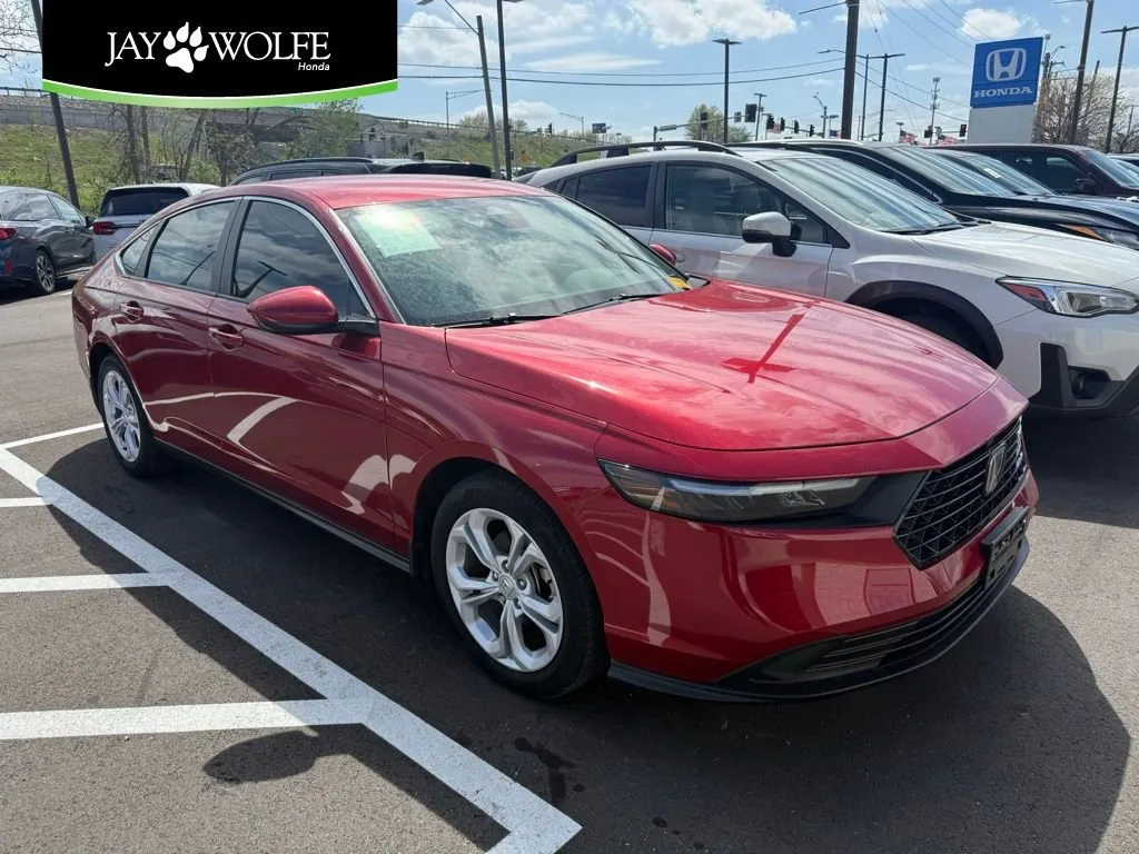 Red 2024 Honda Accord Sedan LX for sale in Kansas City, MO