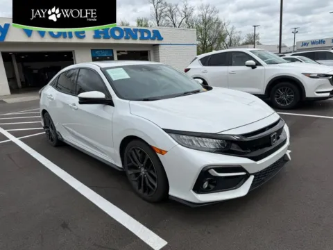 White 2020 Honda Civic Hatchback Sport Touring for sale in Kansas City, MO