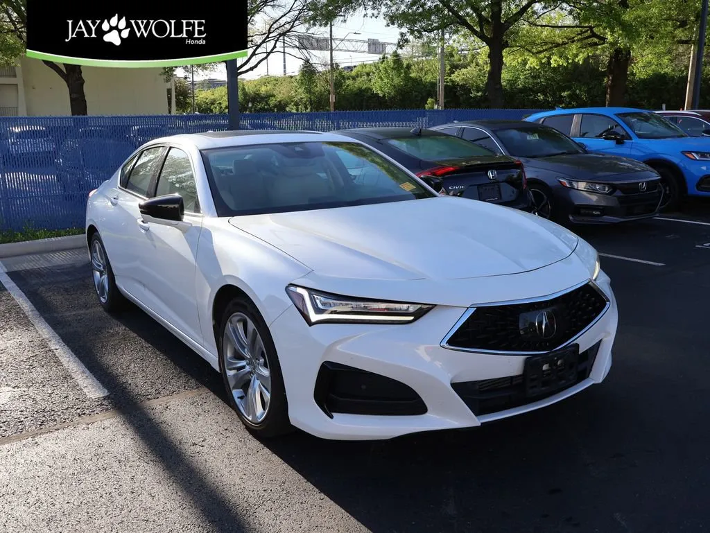 White 2021 Acura TLX w/Technology Package for sale in Kansas City, MO