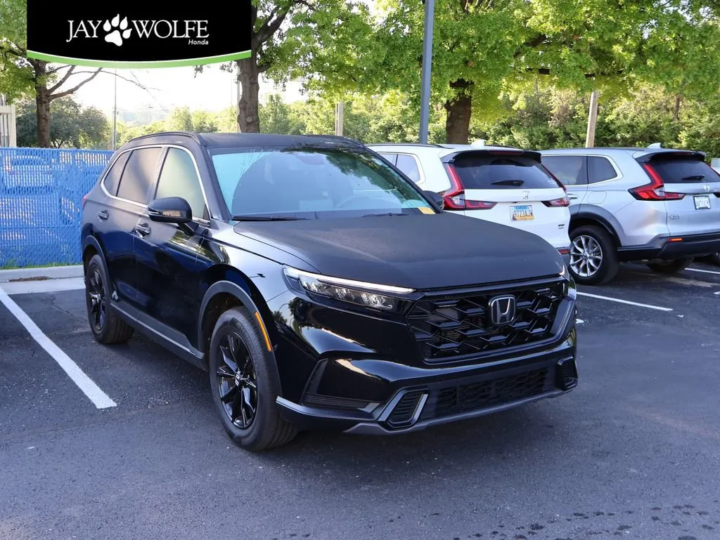 Black 2024 Honda CR-V Hybrid Sport for sale in Kansas City, MO