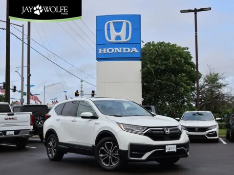 White 2020 Honda CR-V Hybrid EX-L for sale in Kansas City, MO