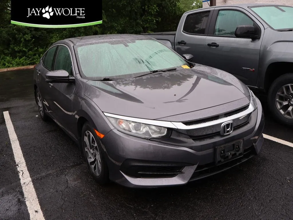 Gray 2018 Honda Civic Sedan EX for sale in Kansas City, MO