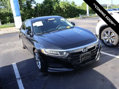 Black 2018 Honda Accord Sedan LX 1.5T for sale in Kansas City, MO