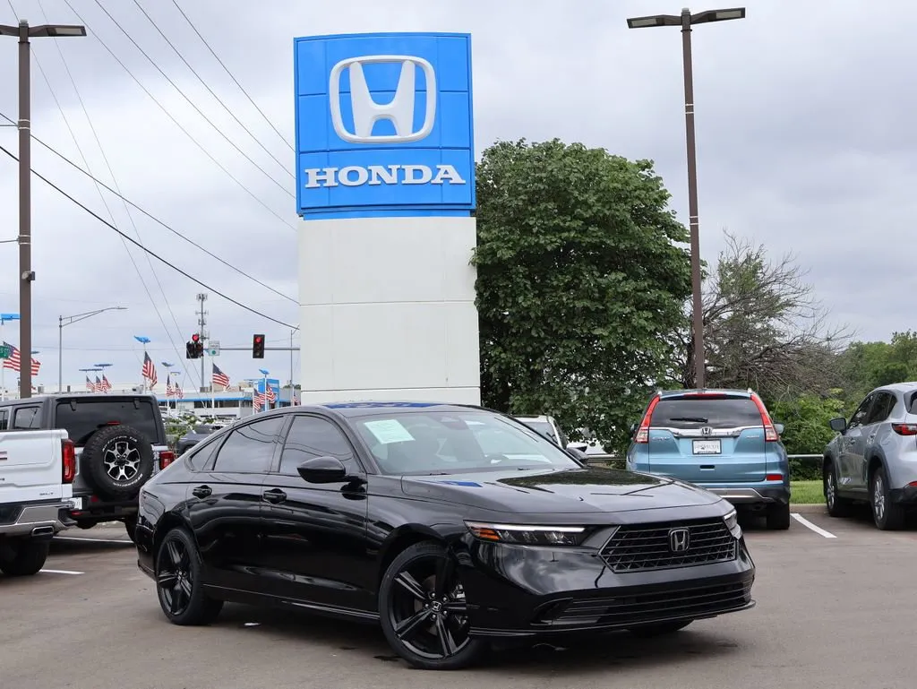 Black 2024 Honda Accord Hybrid Sport-L for sale in Kansas City, MO