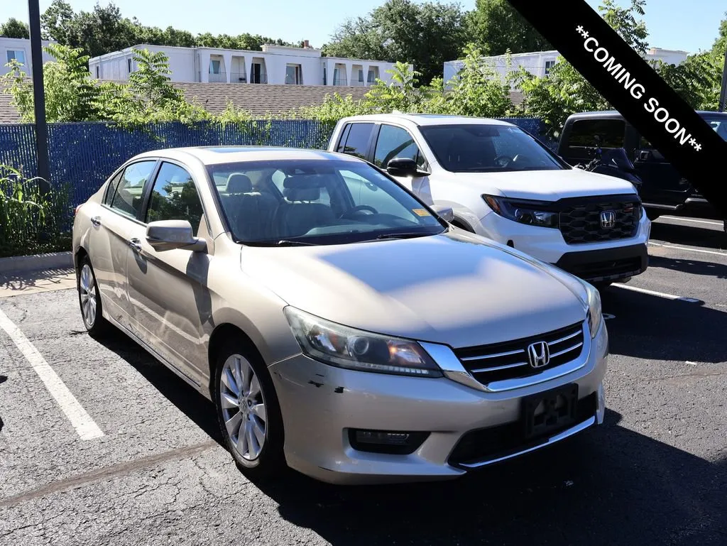 Beige 2014 Honda Accord Sedan EX-L for sale in Kansas City, MO