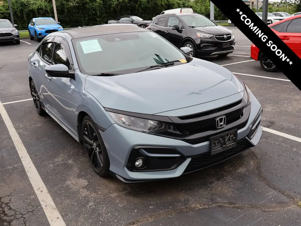 Gray 2020 Honda Civic Hatchback Sport for sale in Kansas City, MO