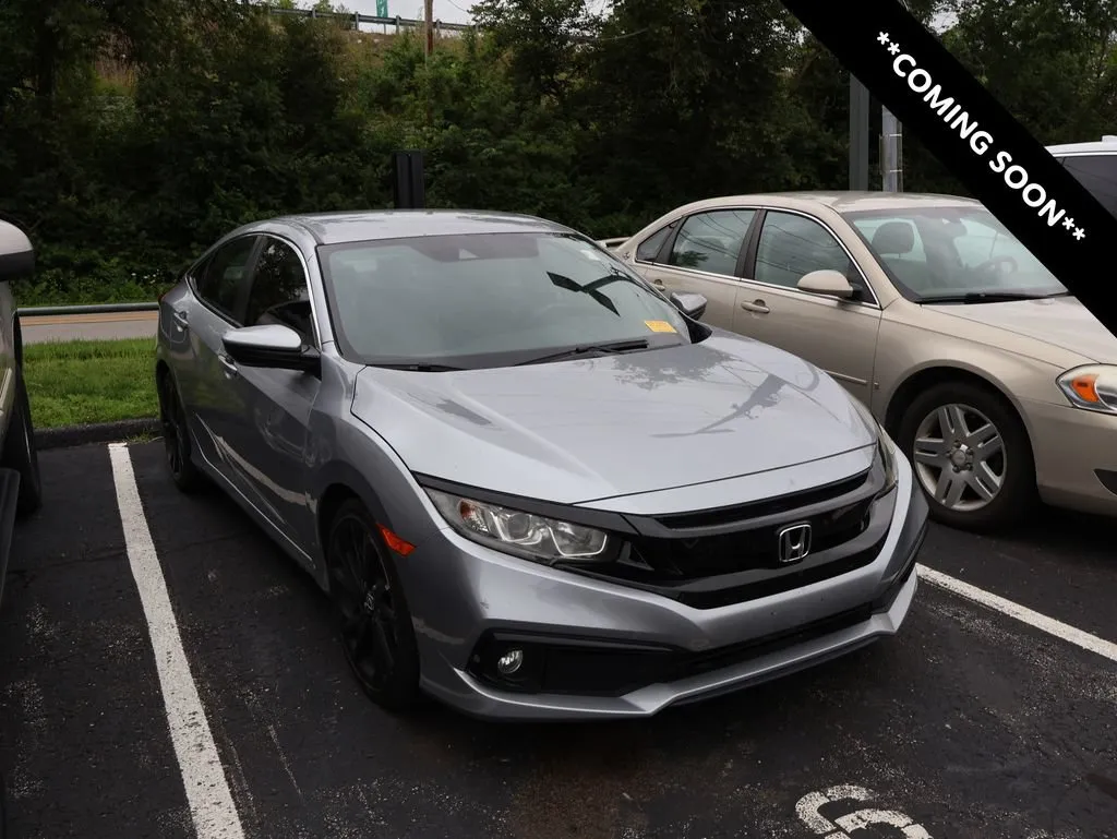 Silver 2021 Honda Civic Sedan Sport for sale in Kansas City, MO