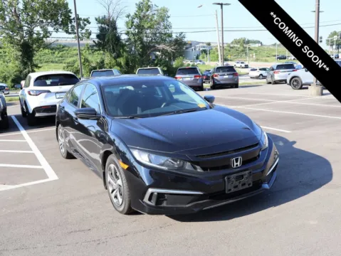 Black 2019 Honda Civic Sedan LX for sale in Kansas City, MO