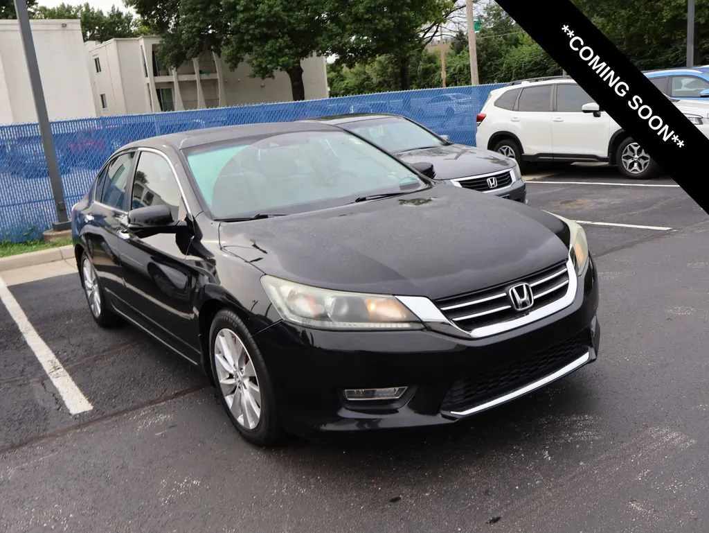 Black 2013 Honda Accord Sdn EX-L for sale in Kansas City, MO