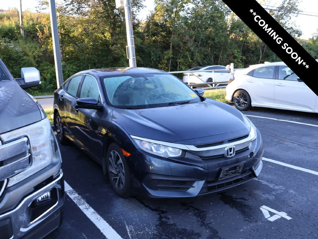 Blue 2017 Honda Civic Sedan EX for sale in Kansas City, MO