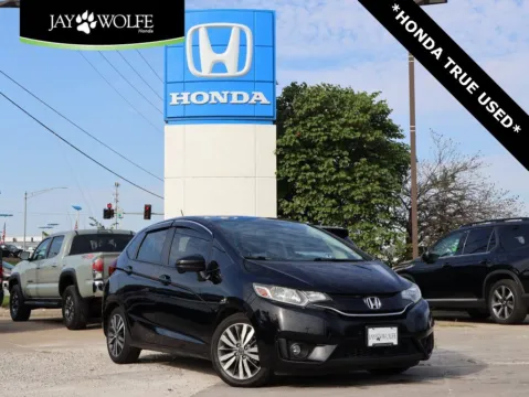 Black 2016 Honda Fit EX for sale in Kansas City, MO