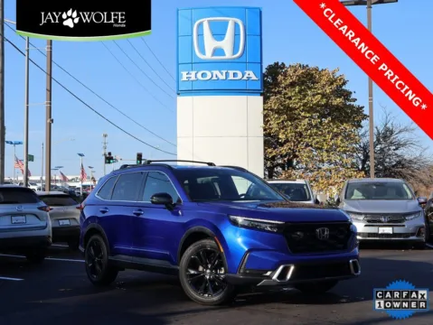 Blue 2023 Honda CR-V Hybrid Sport Touring for sale in Kansas City, MO