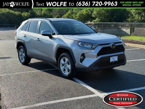 Black 2021 Toyota RAV4 XLE for sale in Ballwin, MO