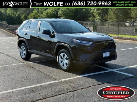 Black 2025 Toyota RAV4 LE for sale in Ballwin, MO