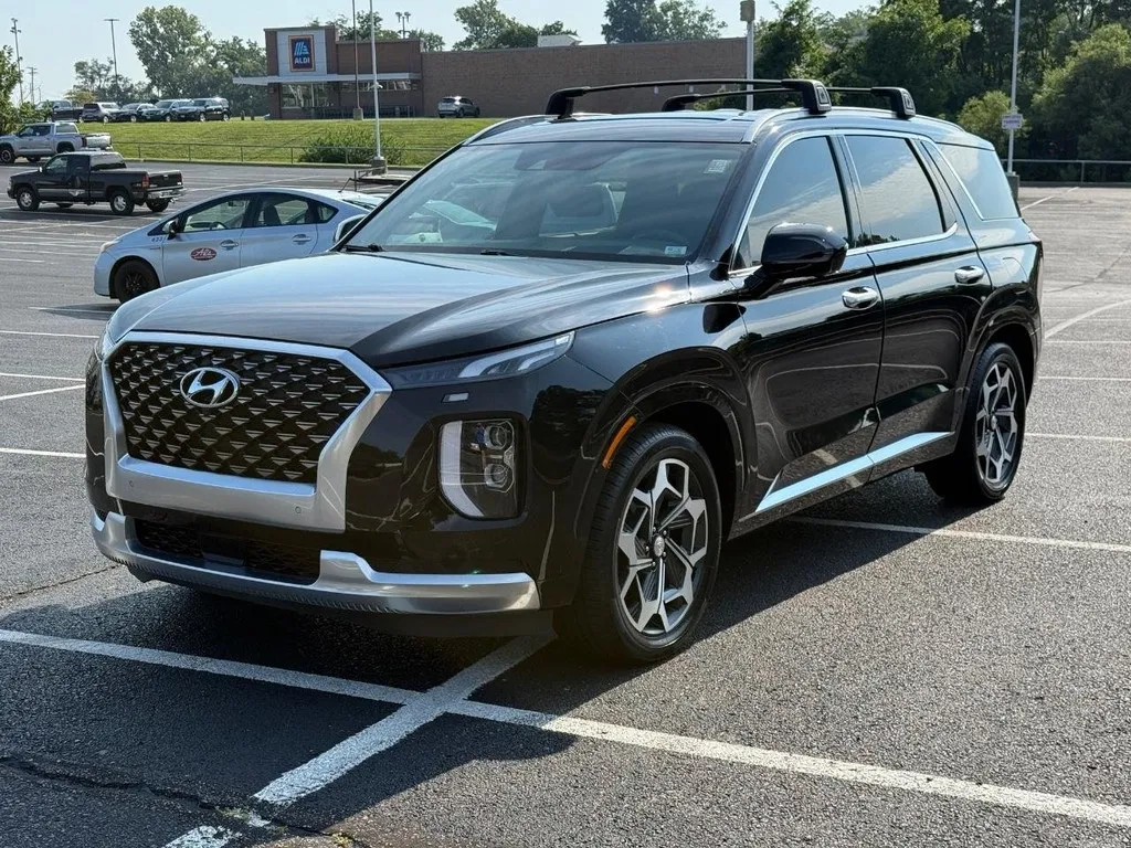 Black 2021 Hyundai Palisade Calligraphy for sale in Ballwin, MO
