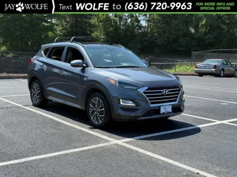 Gray 2021 Hyundai Tucson Ultimate for sale in Ballwin, MO