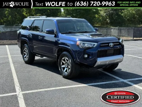 Blue 2023 Toyota 4Runner TRD Off-Road Premium for sale in Ballwin, MO