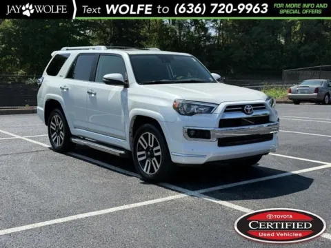 White 2023 Toyota 4Runner Limited for sale in Ballwin, MO