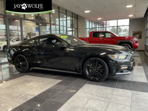 Black 2015 Ford Mustang EcoBoost for sale in Kansas City, MO
