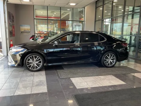 Another view of 2024 Toyota Camry Hybrid XLE for sale in Kansas City, MO at Jay Wolfe Toyota