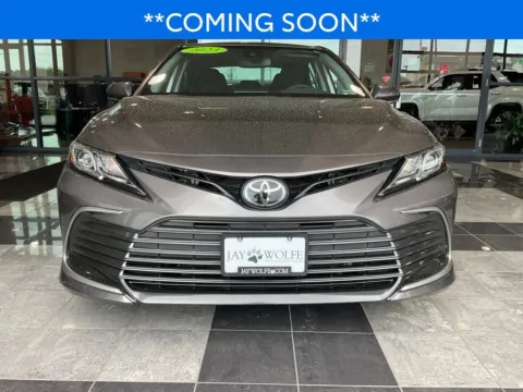 Photos of 2023 Toyota Camry LE for sale in Kansas City, MO at Jay Wolfe Toyota