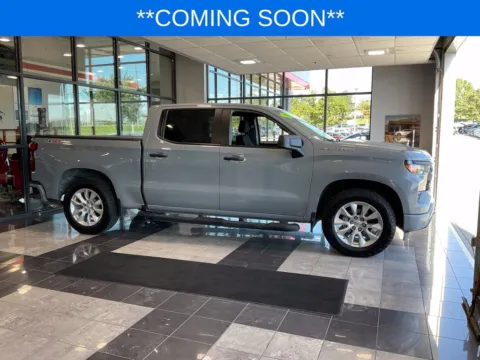 Gray 2024 Chevrolet Silverado 1500 Custom for sale in Kansas City, MO