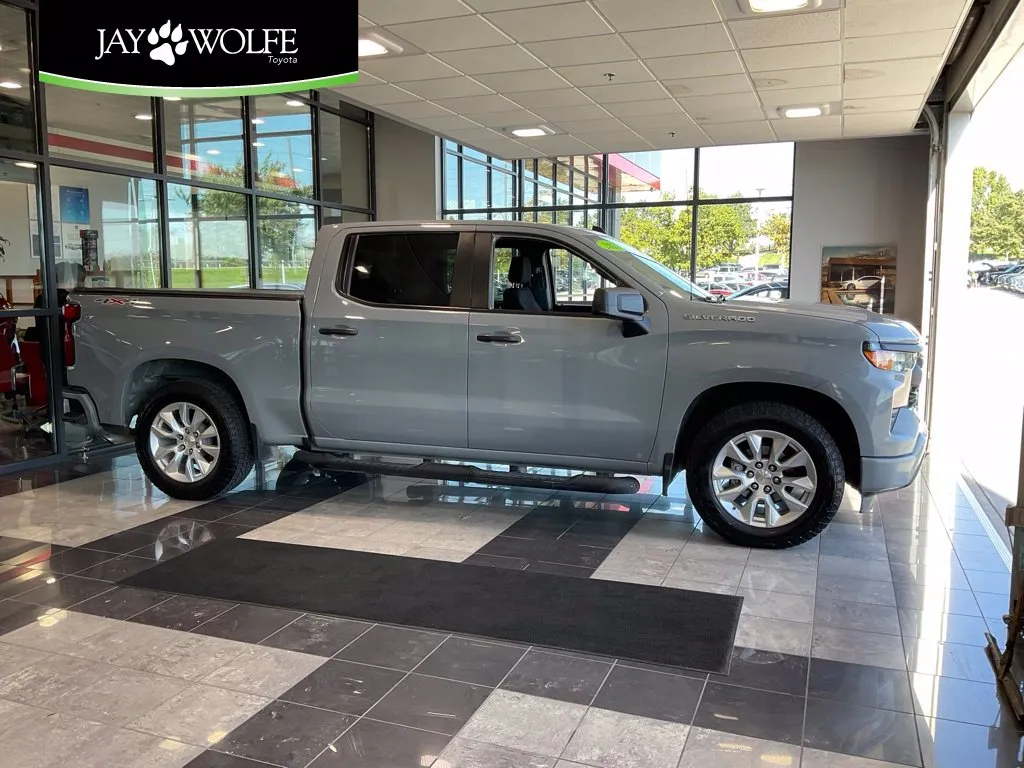 Gray 2024 Chevrolet Silverado 1500 Custom for sale in Kansas City, MO