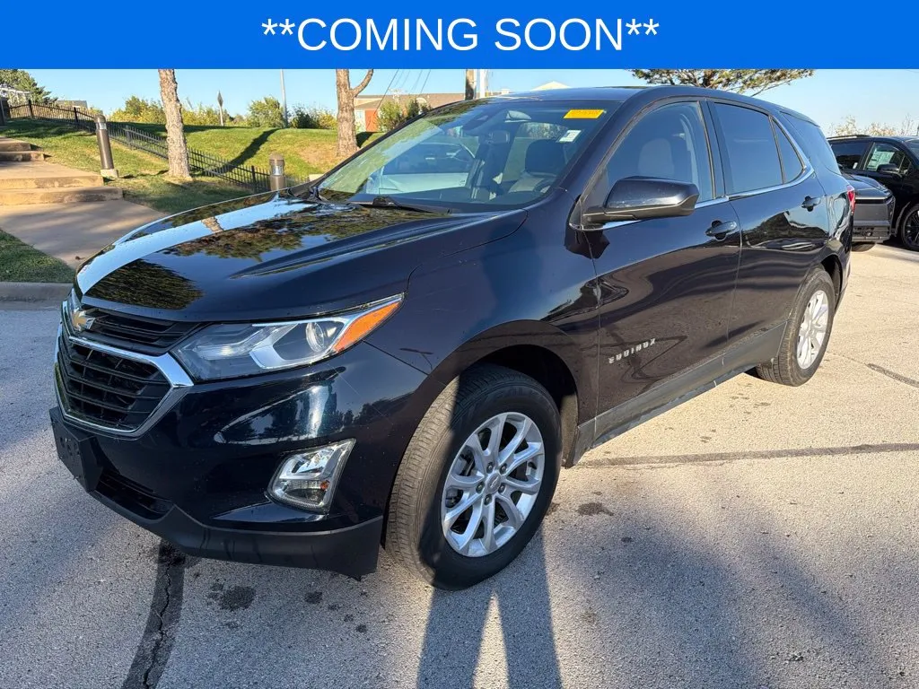 Blue 2020 Chevrolet Equinox LT for sale in Kansas City, MO