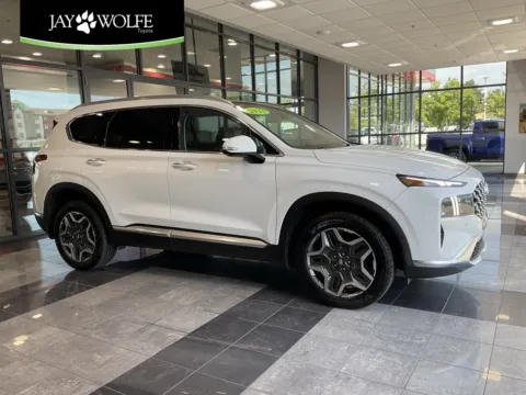 White 2023 Hyundai Santa Fe Hybrid Limited for sale in Kansas City, MO