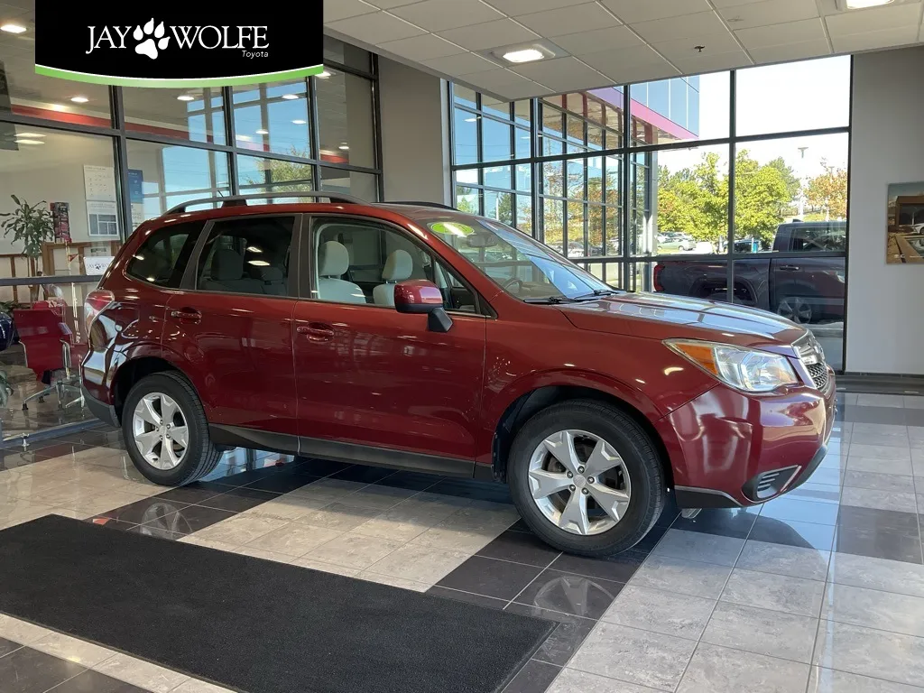 Red 2015 Subaru Forester 2.5i Premium for sale in Kansas City, MO