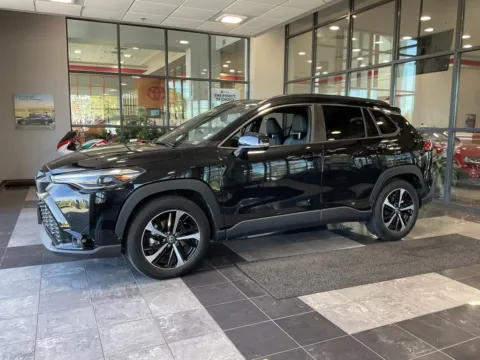 Another view of 2024 Toyota Corolla Cross Hybrid XSE for sale in Kansas City, MO at Jay Wolfe Toyota