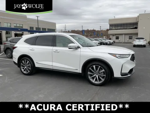 White 2025 Acura MDX w/Technology Package for sale in Kansas City, MO
