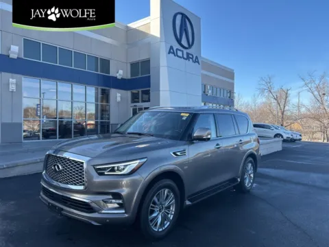 Gray 2019 INFINITI QX80 LUXE for sale in Kansas City, MO