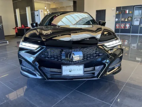 Photos of 2023 Acura TLX w/A-Spec Package for sale in Kansas City, MO at Jay Wolfe Acura