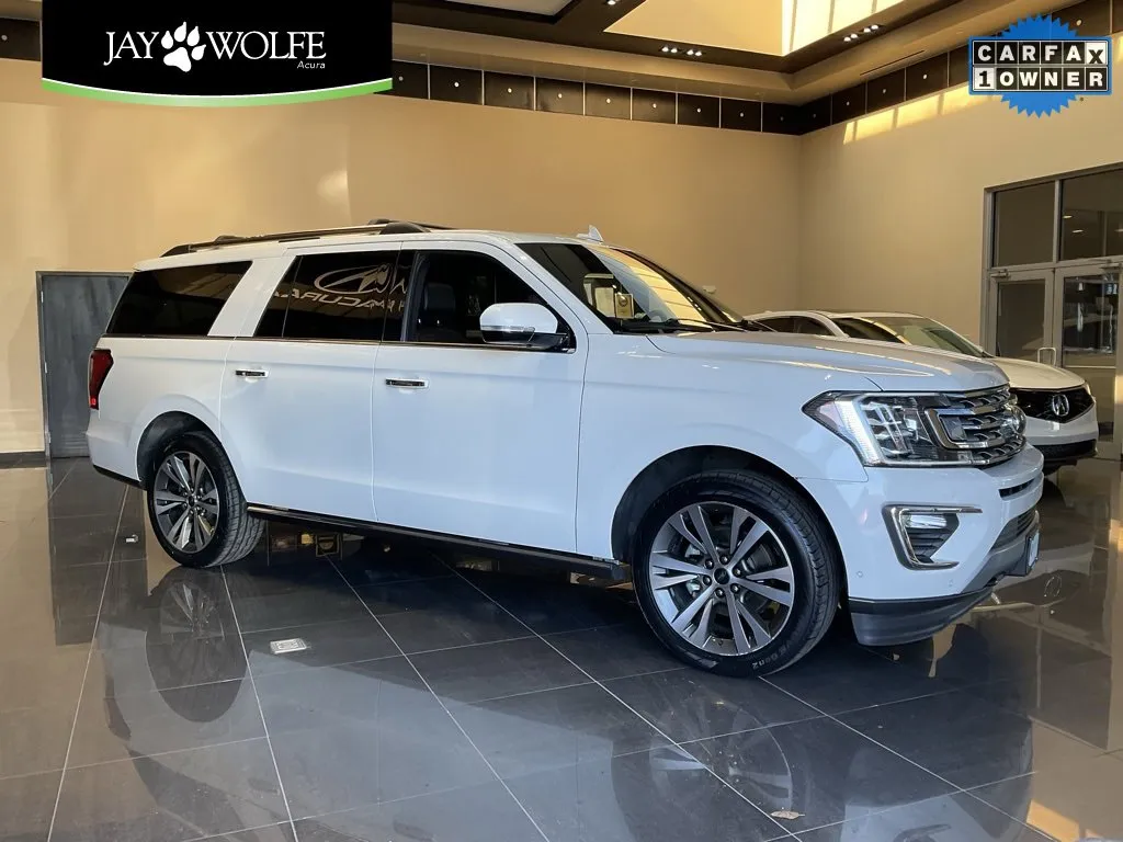 White 2021 Ford Expedition Max Limited for sale in Kansas City, MO