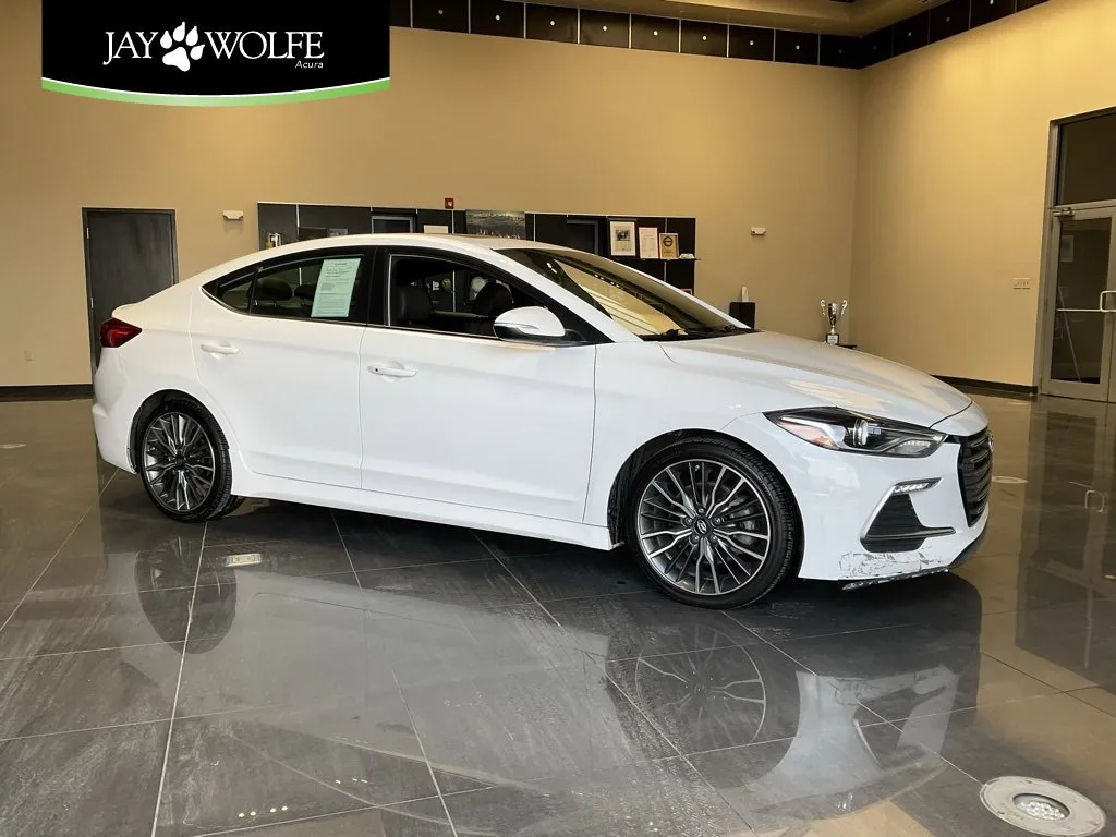 White 2018 Hyundai Elantra Sport for sale in Kansas City, MO