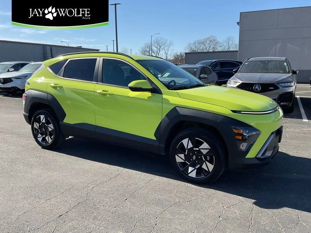Yellow 2024 Hyundai Kona SEL for sale in Kansas City, MO
