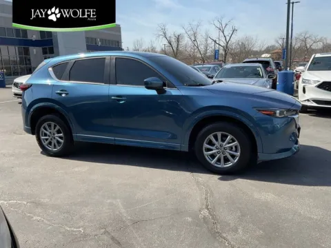 Blue 2024 Mazda CX-5 2.5 S Preferred Package for sale in Kansas City, MO