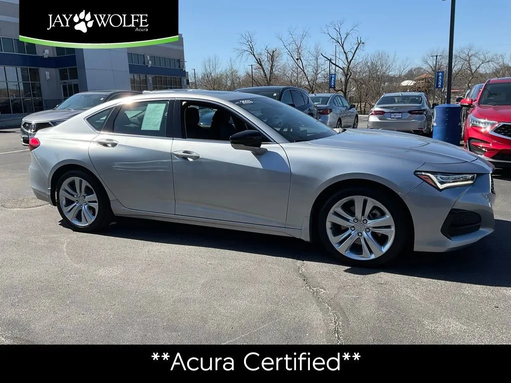 Silver 2023 Acura TLX w/Technology Package for sale in Kansas City, MO