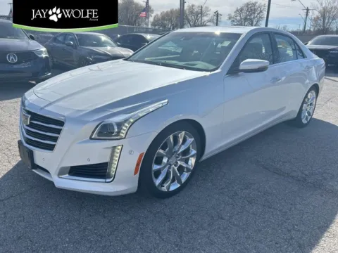 White 2016 Cadillac CTS Sedan Premium Collection AWD for sale in Kansas City, MO