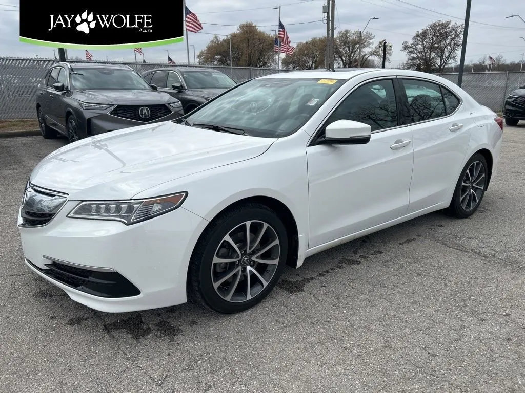 White 2015 Acura TLX V6 Tech for sale in Kansas City, MO