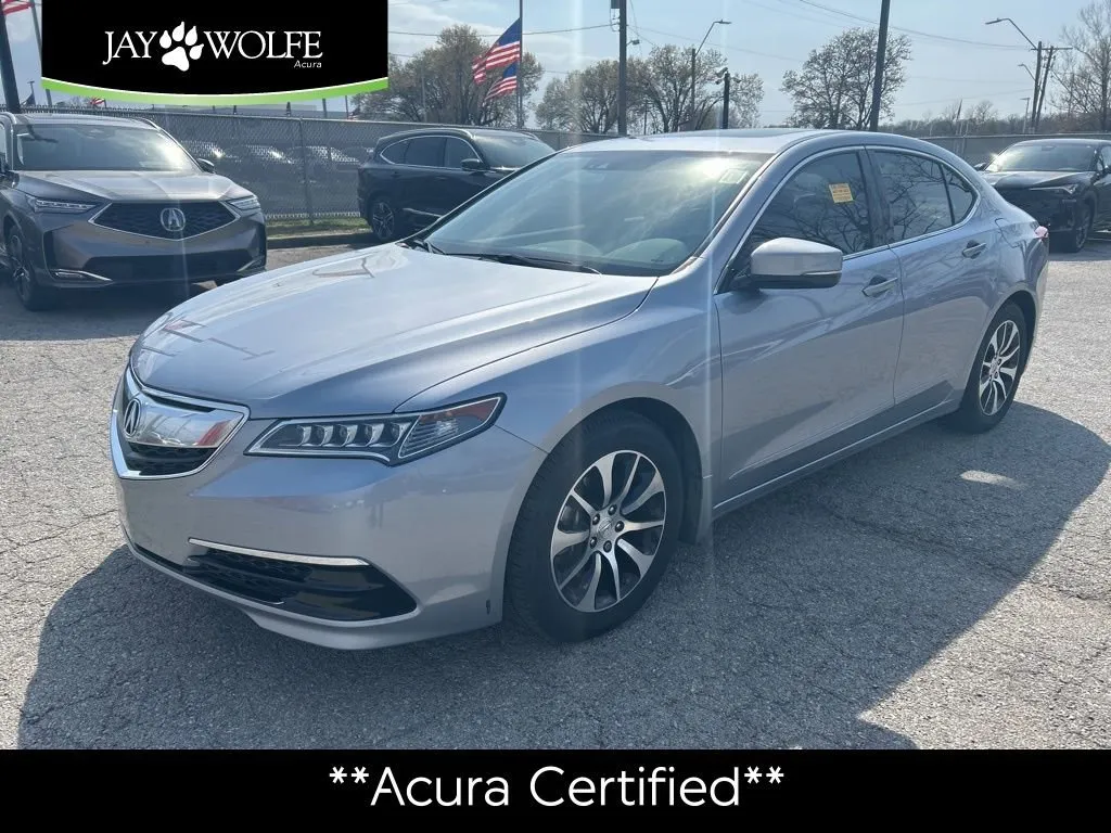 Silver 2016 Acura TLX Tech for sale in Kansas City, MO